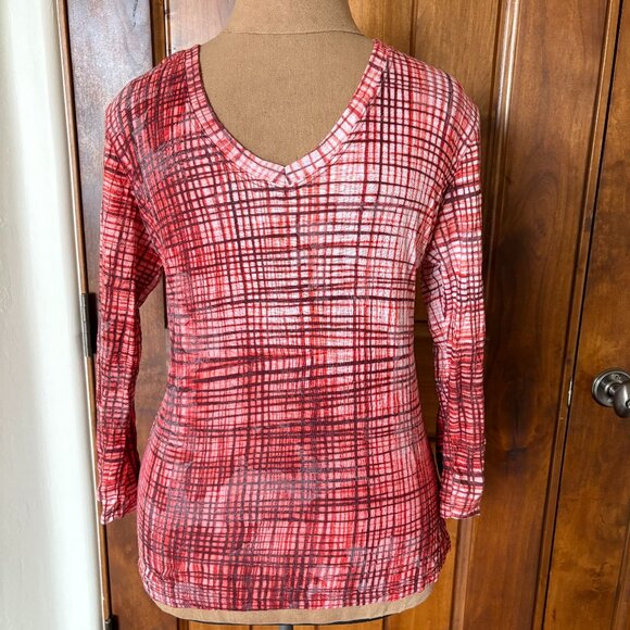 David Cline "Terra" Crushed V Neck - Picture 1 of 4